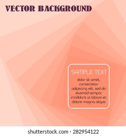Abstract background with transparent rectangles and place for text