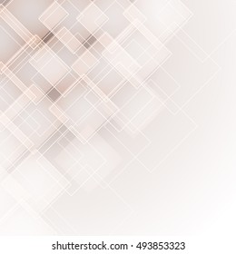 abstract background with transparent rhombus. vector illustration
