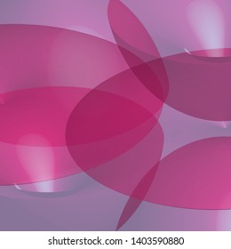 Abstract background with transparent shapes overlapping each other. Vector texture EPS10