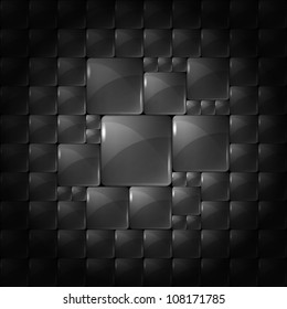 Abstract background with transparent squares. Eps 10.