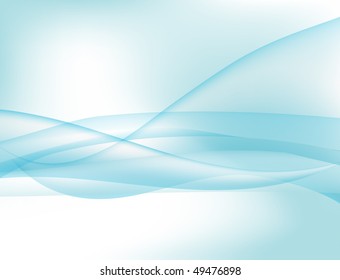 Abstract background with transparent waves