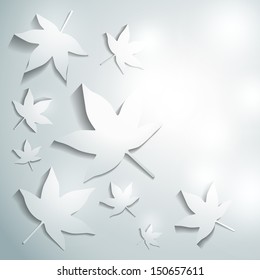 abstract background with trees leaves with shadows