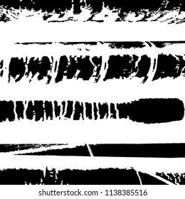 Abstract Background. Trendy Black and White Backround for Card, Flyer. Halftone Vector Texture for your Design. 