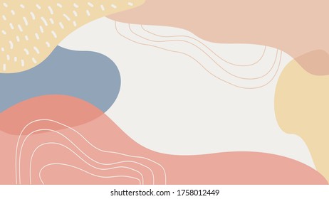 Fondo abstracto con colores de moda.Ilustración vectorial de fondo moderno con formas abstractas.