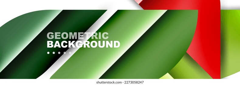 Abstract background with trendy composition and fluid gradients