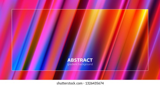 Abstract background. Trendy gradient line composition. Vector. Eps10.