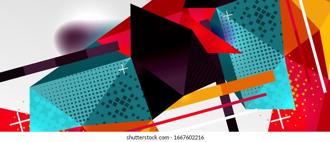 Vintage Poster Background Template Can Be Stock Vector (Royalty Free ...