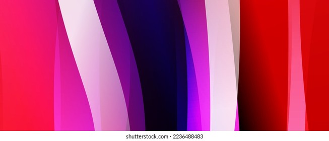 Abstrakter Hintergrund, trendige, einfache Farbverläufe von Flüssigkeit Wellen. Vektorgrafik für Bildschirmhintergründe, Banner, Hintergrund, Karte, Buchillustration, Landing-Page