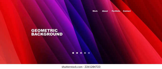 Abstract background, trendy simple fluid color gradients waves. Vector Illustration For Wallpaper, Banner, Background, Card, Book Illustration, landing page