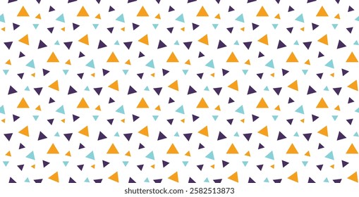 abstract background triangle art yellow blue design decoration