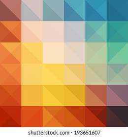 abstract background triangle colorful