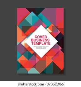 Abstract background Triangle for corporate business cover design, vetor illustration