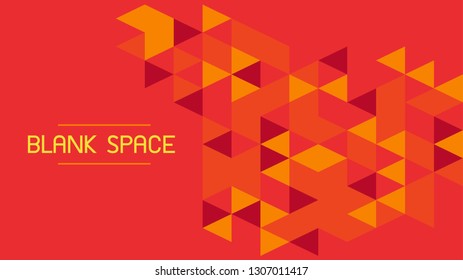 abstract background with triangle design