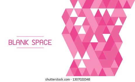 abstract background with triangle design