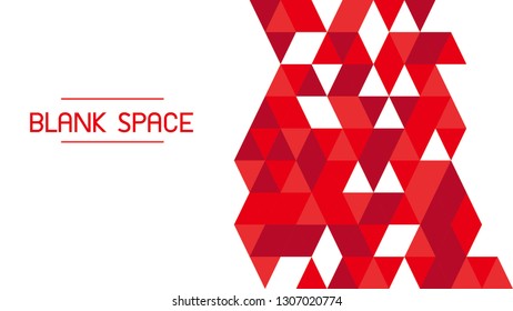 abstract background with triangle design