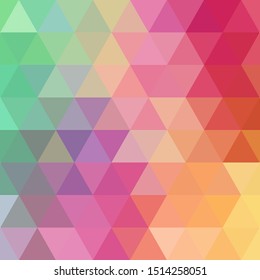Abstract background, triangle design, vector illustration