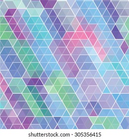 Abstract background, triangle design, vector illustration