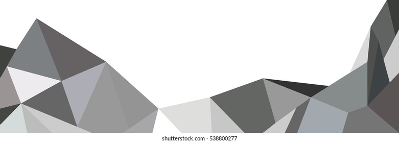 Abstract  background triangle destroyed. Vector geometric background . Can be used in website background,  advertising.