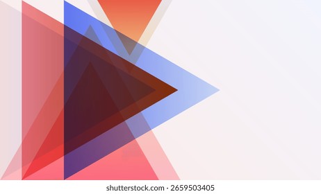 ABSTRAKTER HINTERGRUND MIT DREIECKIGEN GEOMETRISCHEN FORMEN VERLAUF BUNTES DESIGN VEKTORVORLAGE GUT FÜR MODERNE WEBSITE, TAPETE, DECKEL-DESIGN, LANDUNGSSEITE