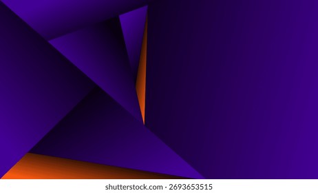 FONDO Abstractas CON FORMAS GEOMÉTRICAS TRIÁNGULO GRADIENTE PÚRPURA PLANTILLA DE VECTOR DE DISEÑO COLORIDO BUENO PARA EL SITIO WEB MODERNO, FONDO DE PANTALLA, DISEÑO DE CUBIERTA, PÁGINA DE ATERRIZAJE