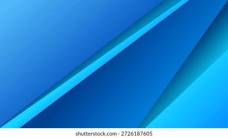 Abstrakter Hintergrund mit dreieckigen geometrischen Formen blauer Farbverlauf bunter Design-Vektor. Ideal für Social Media-Beiträge, Website-Banner, Präsentationen, Branding, Schönheit, Mode und digitale Marketing-Designs.