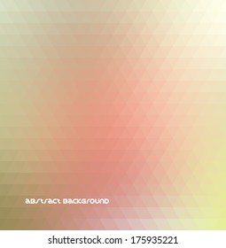 Abstract background. Triangle geometry. Vector design