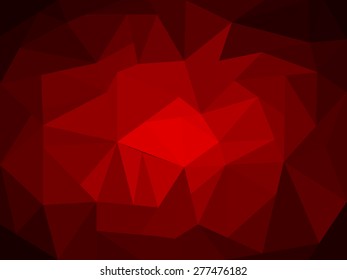 Abstract background triangle, illustration design.