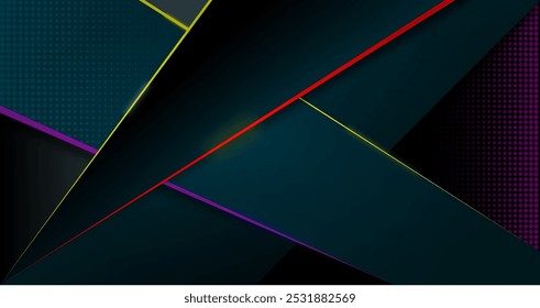 abstract background with triangle lines