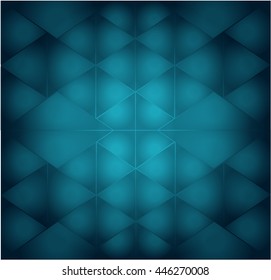 Abstract background triangle neon