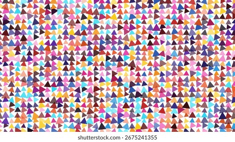 ABSTRACT BACKGROUND WITH TRIANGLE PATTERN GEOMETRIC SHAPES COLORFUL DESIGN VECTOR TEMPLATE GOOD FOR MODERN WEBSITE, WALLPAPER, COVER DESIGN, LANDING PAGE
