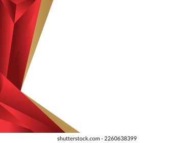 abstrakter Hintergrund Dreiecksroter Steg elegant