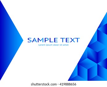abstract background with triangle shapes