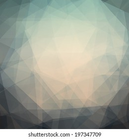 Abstract background with triangle soft texture, vector illustration.