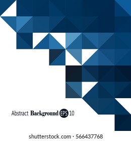 Abstract Background - Triangle and Square pattern in colors