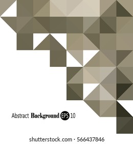 Abstract Background - Triangle and Square pattern in colors