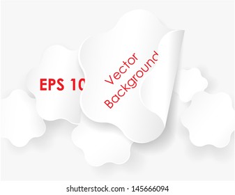 Abstract background with triangles
