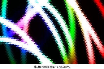 Abstract background with triangles