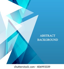 Abstract Background with Triangles