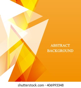 Abstract Background with Triangles