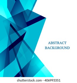 Abstract Background with Triangles