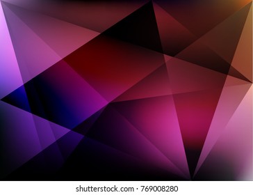 Abstract background with triangles