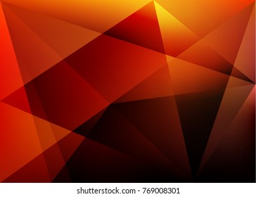 Abstract background with triangles