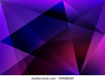 Abstract background with triangles
