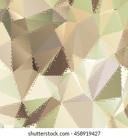 Abstract background with triangles and colorful geometric shapes. Texture pattern for covers, banners, booklets, etc. For web or printed media.