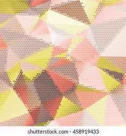 Abstract background with triangles and colorful geometric shapes. Texture pattern for covers, banners, booklets, etc. For web or printed media.