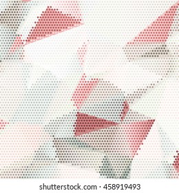 Abstract background with triangles and colorful geometric shapes. Texture pattern for covers, banners, booklets, etc. For web or printed media.