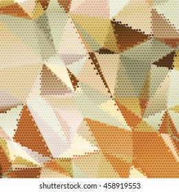 Abstract background with triangles and colorful geometric shapes. Texture pattern for covers, banners, booklets, etc. For web or printed media.