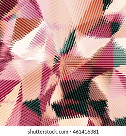 Abstract background with triangles and colorful geometric shapes. Texture pattern for covers, banners, booklets, etc. For web or printed media.