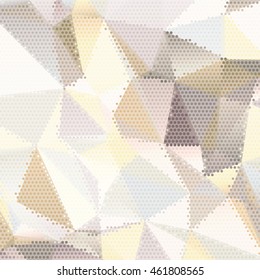 Abstract background with triangles and colorful geometric shapes. Texture pattern for covers, banners, booklets, etc. For web or printed media.