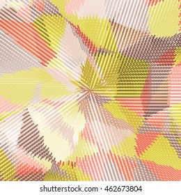 Abstract background with triangles and colorful geometric shapes. Texture pattern for covers, banners, booklets, etc. For web or printed media.